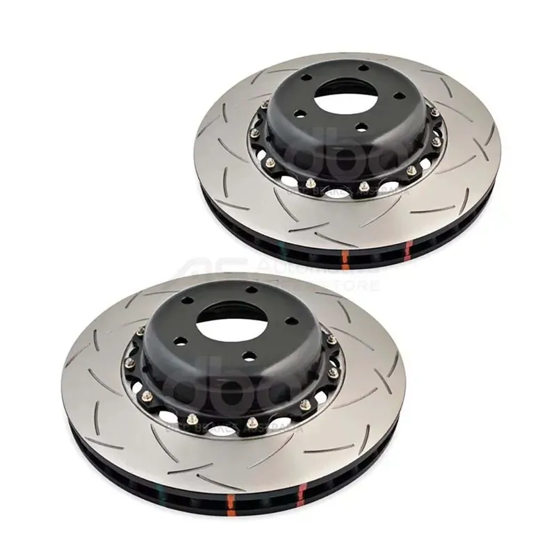 Weekend Sale Disc Brakes Australia DBA DBA53909BLKS 5000 Series T3 Slotted Brake Disc Rotor Pair Black Hat