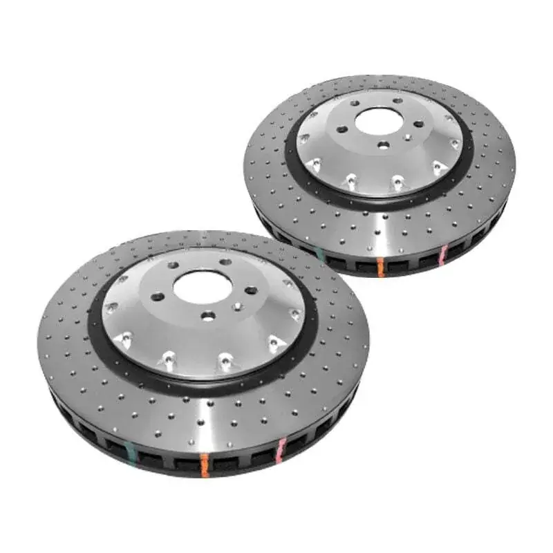 Trending Disc Brakes Australia DBA DBA53910.1XD 5000 Series Cross-Drilled & Dimpled Brake Disc Floating Rotor Pair 356mm