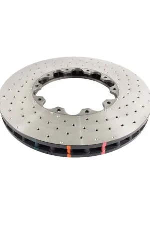 Disc Brakes Australia DBA DBA53916.1XD 5000 Series Cross-Drilled & Dimpled Brake Disc Rotor Pair Free Returns