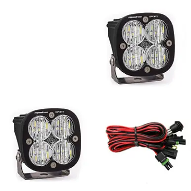Baja Designs Squadron Sport Wide Cornering Pair LED Light Pods - Clear - 557805 One Day Deal