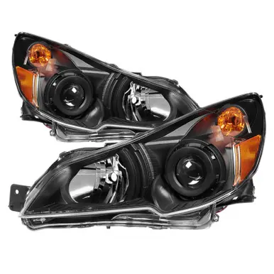 Exclusive Offer xTune Subaru Legacy 10-12 / Outback 10-12 OEM Style Headlights-Black HD-JH-SLEG10-AM-BK - 9035746