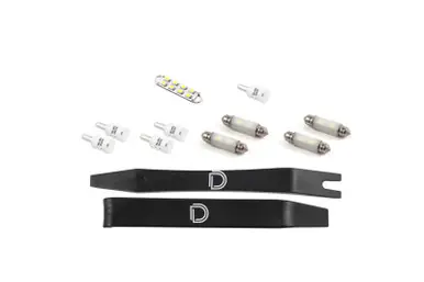 Diode Dynamics 15-23 Dodge Challenger Interior LED Kit Cool White Stage 1 - DD0625 Premium