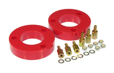 Editor’s Pick Prothane 09+ Ford F150 Front Coil Spring 2in Lift Spacer - Red - 6-1713