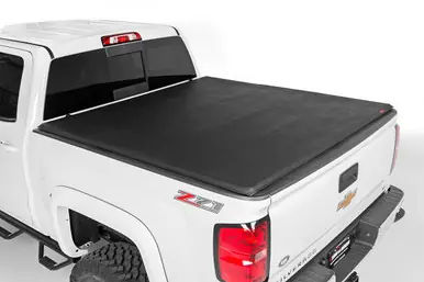 Rough Country Soft Tri-Fold Bed Cover 6'7" Bed | Chevy/GMC 1500 (00-06 & Classic) Buy Online