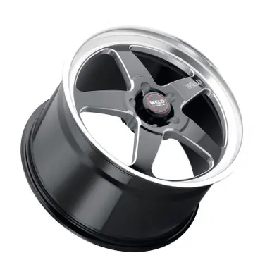 Genuine Weld S104 17x8 Ventura 5x120 ET38 BS6.0 Gloss BLK MIL DIA 72.56 - S10478021P38