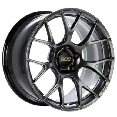 Grab Now BBS RE-V7 18x9.5 5x120 ET45 Diamond Black Wheel -82mm PFS/Clip Required - REV7012DB