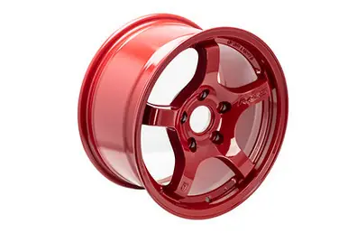 Free Delivery Gram Lights 57CR 18x8.5 +37 5-108 Milano Red Wheel - WGCRV37RMRP