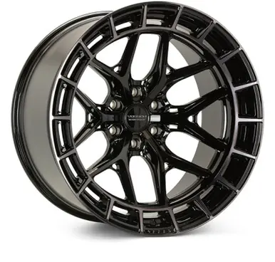 Vossen HFX-1 24x12 / 8x165.1 / ET-44 / Ultra Deep -125.1 CB - Tinted Gloss Black Wheel - HFX1-4X40-TGB Best Seller
