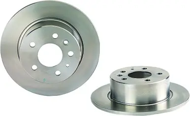 Bulk Order Brembo 04-07 Volvo S60/V70 Rear Premium UV Coated OE Equivalent Rotor - 09.8615.11