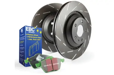 EBC S2 Kits Greenstuff Pads and USR Rotors - S2KR2517 Mega Sale