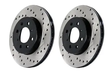 Free Shipping Centric Drilled OE Design Brake Rotor - 128.37051