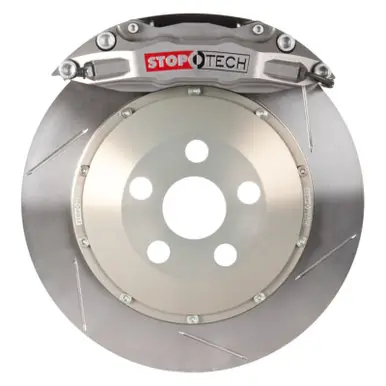 StopTech 96-98 Porche Carrera BBK Rear Trophy Anodized ST-40 4-Piston 332x32mm Slotted Rotors - 83.780.0046.R1 Time-Limited