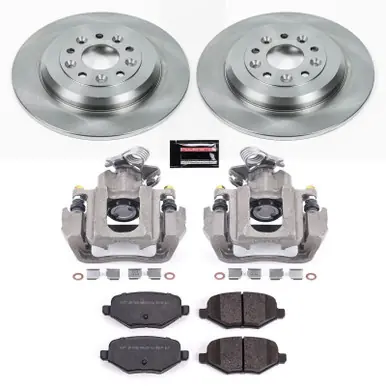 Buy Online Power Stop 2009 Ford Flex Rear Autospecialty Brake Kit w/Calipers - KCOE4744A
