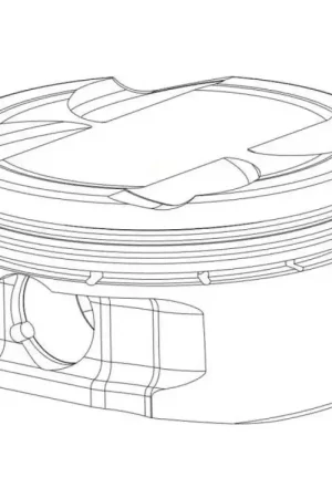 Seasonal Sale CP Piston & Ring Set for Nissan RB25DET NEO - Bore (86.5mm) - Size (+0.5mm) - CR (9.0) - SINGLE