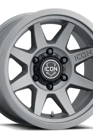 Top Pick ICON Rebound SLX 17x8.5 6 x 135 6mm Offset 5.75in BS 87.1mm Bore Charcoal Wheel