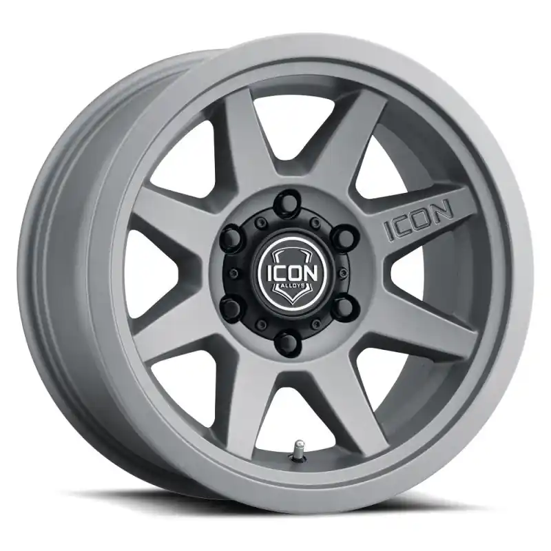 Top Pick ICON Rebound SLX 17x8.5 6 x 135 6mm Offset 5.75in BS 87.1mm Bore Charcoal Wheel