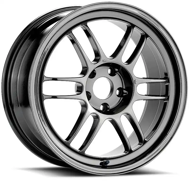 Enkei RPF1 18x9.5 5x114.3 45mm Offset 73mm Bore Black Wheel RX8 / 93-98 Supra Cheap