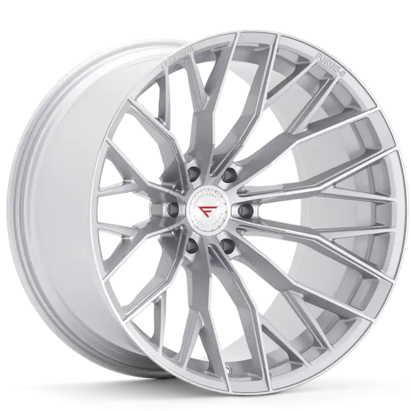 Ferrada Forge-8 Off Road Wheels FTR9 Machine Silver 22x12 6x139.7 ET-44 106.10 Extreme Concavity Free Shipping