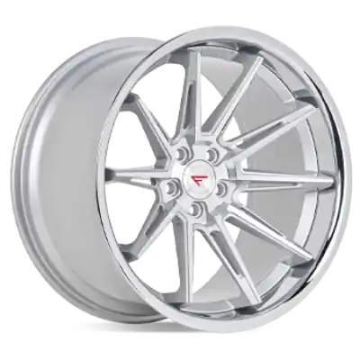 Latest Ferrada Wheels CM2 Machine Silver / Chrome Lip 20x11.5 5x114 ET15 73.1 Super Deep Concavity