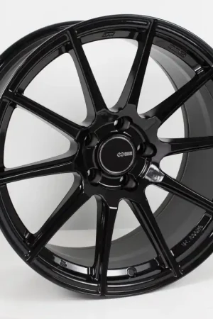 Enkei TS-10 BK 18x8.5 +45 5x100mm 72.6mm Gloss Black Genuine
