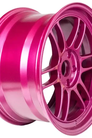 Hot Deal Enkei RPF1 18x9.5 5x114.3 38mm Offset 73mm Center Bore Magenta Wheel