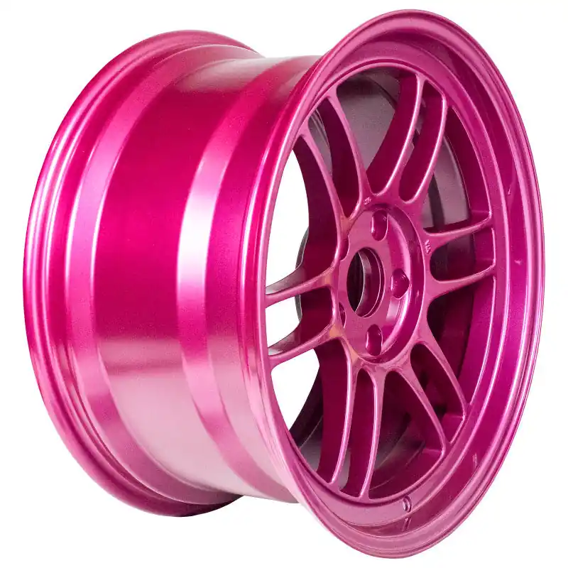 Hot Deal Enkei RPF1 18x9.5 5x114.3 38mm Offset 73mm Center Bore Magenta Wheel