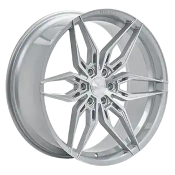 Crafted Ferrada Wheels FT5 Machine Silver 24x10 6x135 ET25 87.10