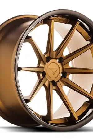 Fan Favorite Ferrada Wheels FR4 Matte Bronze / Gloss Black Lip 20x10 5x112 ET45 66.56 Mid Concavity