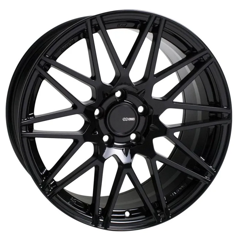 Get Yours Enkei TMS BK 18x9.5 +15 5x114.3mm 72.6mm Gloss Black