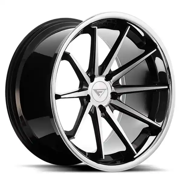 Warranty Included Ferrada Wheels FR4 Machine Black / Chrome Lip 20x10.5 5x115 ET20 71.6 Deep Concavity