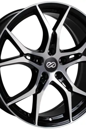 Enkei Vulcan BKM 19x8 +35 5x114.3mm 72.6mm Black Machined Exclusive Offer