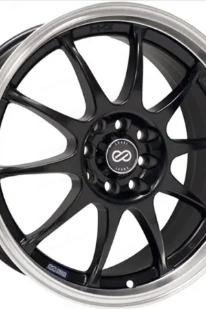Warranty Included Enkei J10 BK 18x7.5 +42 4x100/4x108mm 72.6mm Gloss Black