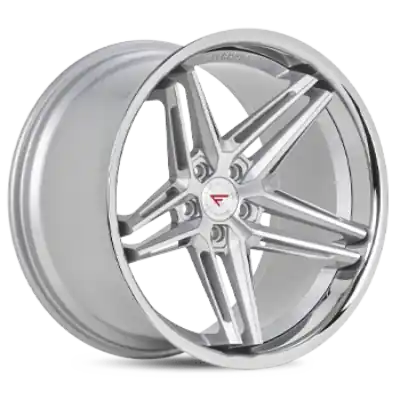 Ferrada Wheels CM1 Machine Silver / Chrome Lip 19x9.5 5x114 ET40 73.1 Mid Concavity Last Chance