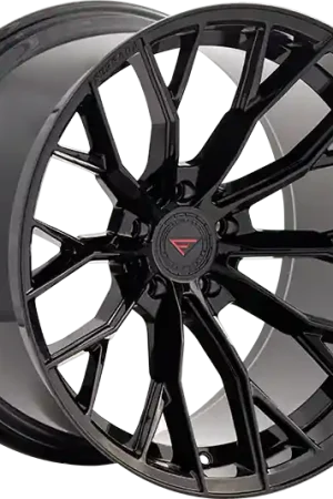 Ferrada Wheels Froge-8 FR9 Obsidian Black 20x8.5 Blank ET20-45 66.56 Slight Concavity Limited Offer