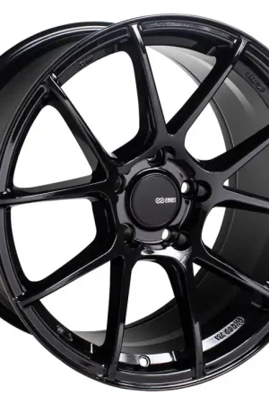 Enkei TS-V BK 18x8 +45 5x114.3mm 72.6mm Gloss Black Instant Buy