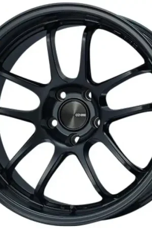 Warranty Included Enkei PF01EVO BK 18x10.5 +22 5x114.3mm 75mm Gloss Black