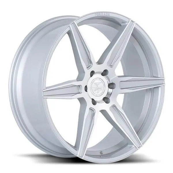 Last Chance Ferrada Wheels FT2 Machine Silver 22x10.5 5x108 ET35 63.4