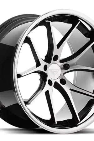 Ferrada Wheels FR2 Machine Black / Chrome Lip 22x11 5x115 ET20 71.6 Super Deep Concavity Buy Online