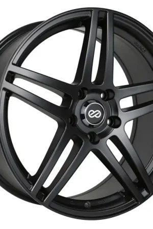 Bulk Order Enkei RSF5 16x7 45mm Offset 5x100 Bolt Pattern 72.6mm Bore Dia Matte Black Wheel