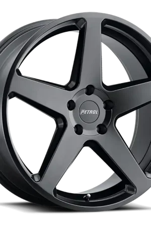 Original Petrol P2C GB 17x8 +35 5x120mm 76.1mm Semi Gloss Black