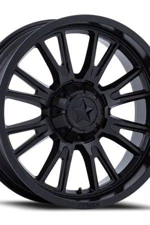 Original MSA Thunderlips M51 MB 15x7 +10 5x114.3mm 72.56mm Matte Black