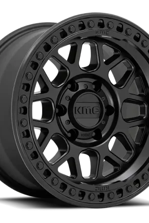 KMC GRS KM549 SB 17x9 +18 6x139.7mm 106.1mm Satin Black Editor’s Pick