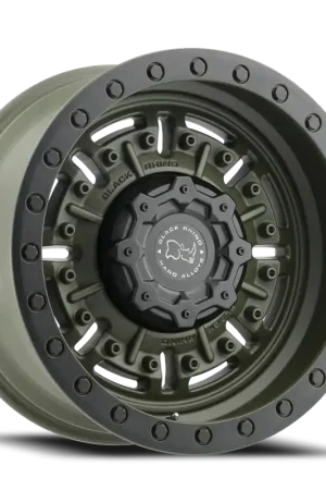 Black Rhino Abrams ODG 18x9.5 -18 6x139.7mm 112.1mm Olive Drab Green Save Now