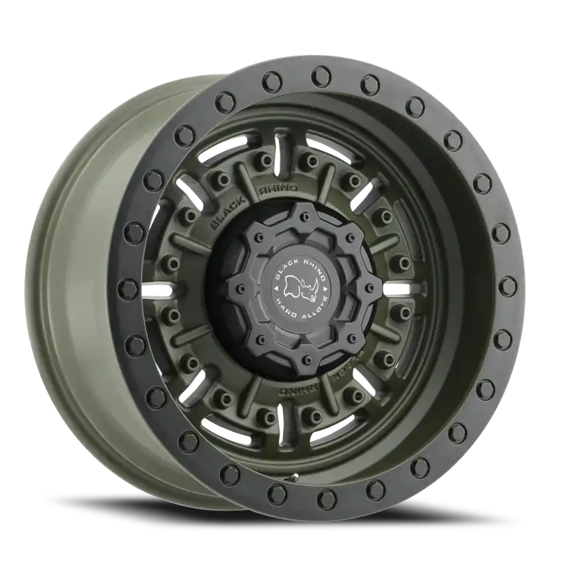 Black Rhino Abrams ODG 18x9.5 -18 6x139.7mm 112.1mm Olive Drab Green Save Now