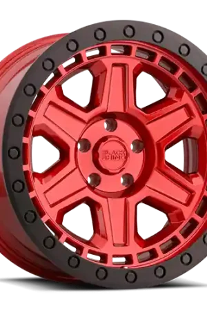 Latest Black Rhino Reno RD 17x9 -18 5x127mm 71.6mm Candy Red Black Lip Edge-Black Bolts