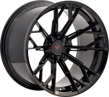 Ferrada Wheels Forge-8 FR11 Obsidian Black 20x10.5 5x120 ET40 72.56 Deep Concavity New Arrival