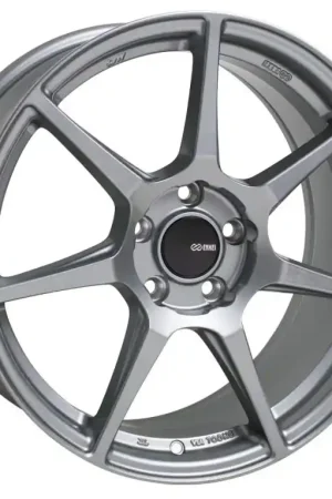 Enkei TFR GR 19x8.5 +45 5x114.3mm 72.6mm Storm Gray Hassle-Free Returns
