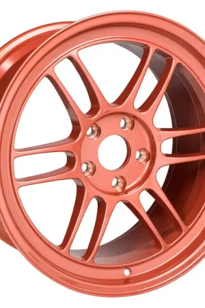 Discount Enkei RPF1 18x9.5 5x114.3 38mm Offset 73mm Center Bore Orange Wheel