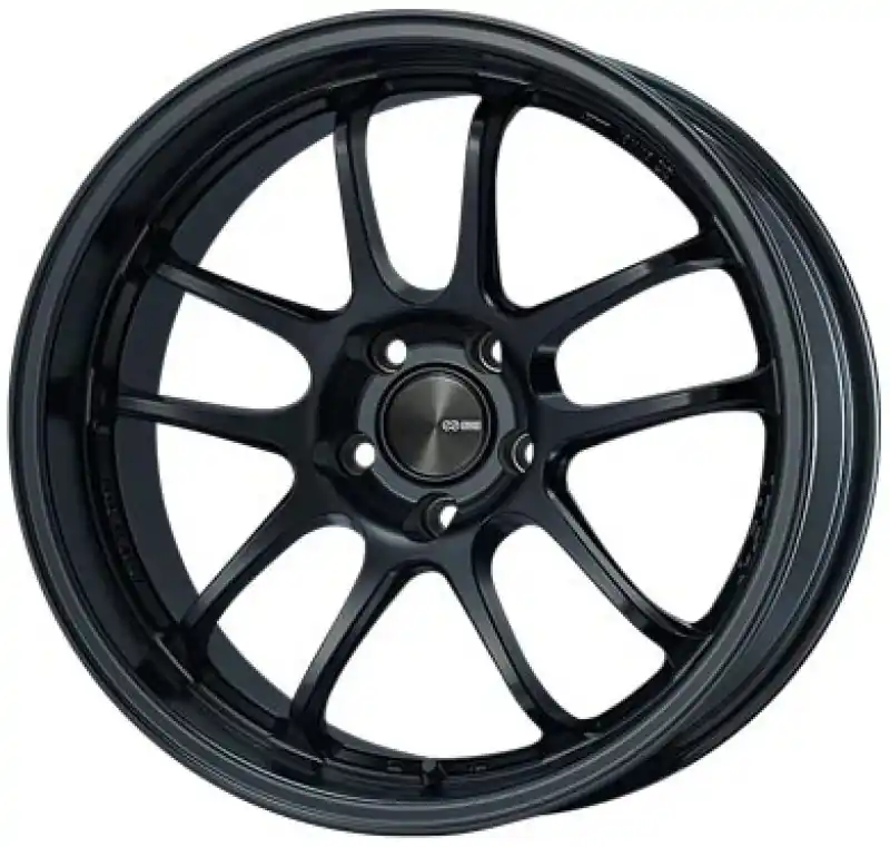 Enkei PF01EVO BK 18x9.5 +35 5x114.3mm 75mm Gloss Black Popular