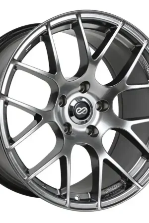 Warranty Included Enkei Raijin HS 19x8.5 +50 5x114.3mm 72.6mm Hyper Silver